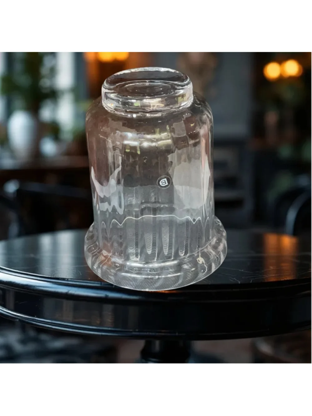 Vintage Dartington England 24% Lead Crystal Wine Cooler Ice Bucket Chiller Bar